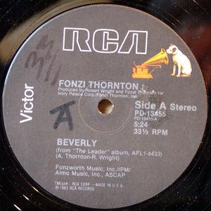 Front Cover Single Fonzi Thornton - Beverly