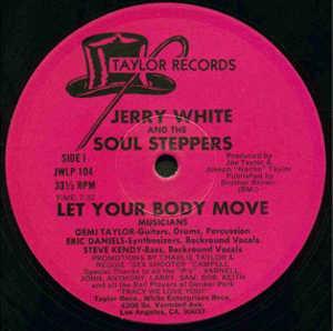 Front Cover Single Jerry White And The Soul Steppers - Let Your Body Move