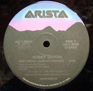 Front Cover Single Bobby Broom - Beat Freak