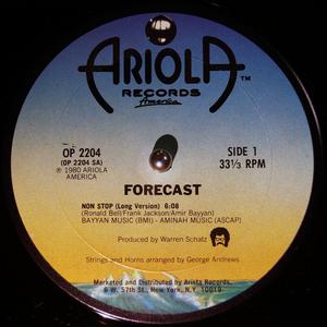 Front Cover Single Forecast - Non Stop