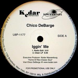 Front Cover Single Chico Debarge - Iggin' Me