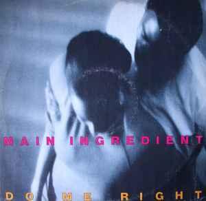 Front Cover Single Forsale - Main Ingredient - Do Me Right
