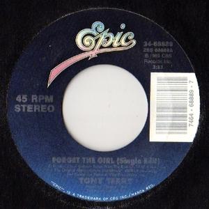Front Cover Single Tony Terry - Forget The Girl