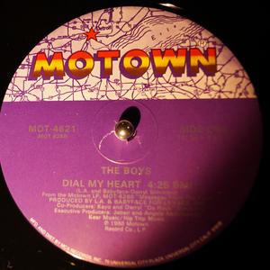 Front Cover Single The Boys - Dial My Heart