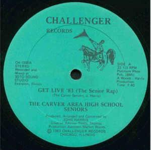 Front Cover Single The Carver Area High School Seniors - Get Live '83 (The Carver Senior Song)