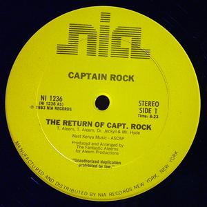Front Cover Single Captain Rock - The Return Of Captain Rock