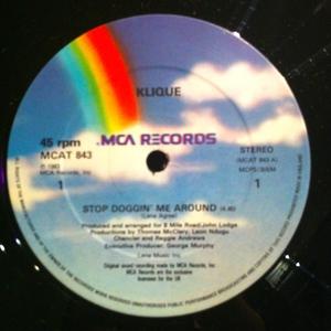 Front Cover Single Klique - Stop Doggin' Me Around