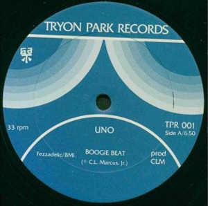 Front Cover Single Uno - Boogie Beat