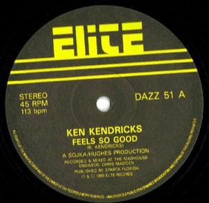 Front Cover Single Ken Kendricks - Feels So Good