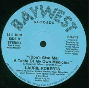 Front Cover Single Laurie Roberts - Your Key Fits