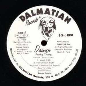 Front Cover Single Dawnn - Funky Thang
