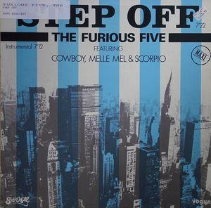 Front Cover Single The Furious Five - Step Off