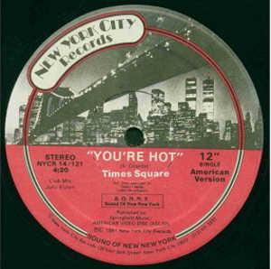 Front Cover Single Times Square - You're Hot