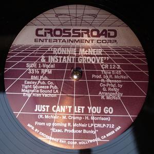 Front Cover Single Ronnie Mcneir - Just Can't Let You Go