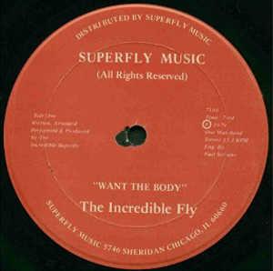Front Cover Single The Incredible Fly - Want The Body