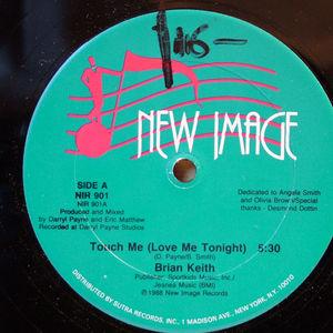 Front Cover Single Brian Keith - Touch Me (love Me Tonight)