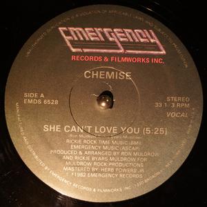 Front Cover Single Chemise - She Can't Love You