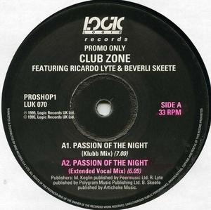 Front Cover Single Beverli Skeete - Passion Of The Night