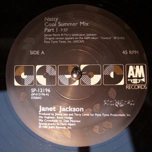 Front Cover Single Janet Jackson - Nasty (cools Summer Mix)