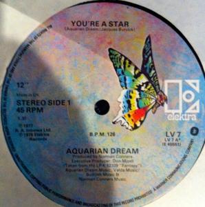 Front Cover Single Aquarian Dream - You're A Star