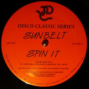 Front Cover Single Sunbelt - Spin It
