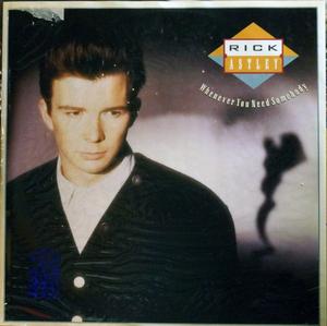 Front Cover Single Rick Astley - Whenever You Need Somebody