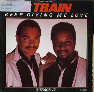 Front Cover Single D-train - Keep Giving Me Love