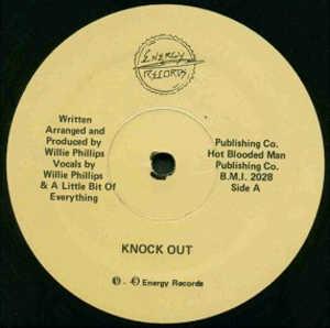 Front Cover Single Willie Phillips - Knock Out