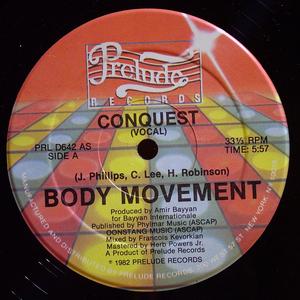 Front Cover Single Conquest - Body Movement