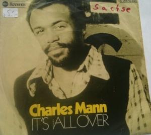 Front Cover Single Charles Mann - It's All Over