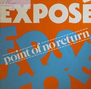 Front Cover Single Expose - Point Of no Return