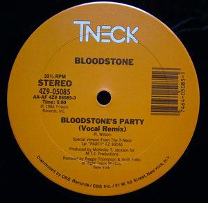 Front Cover Single Bloodstone - Bloodstone's Party