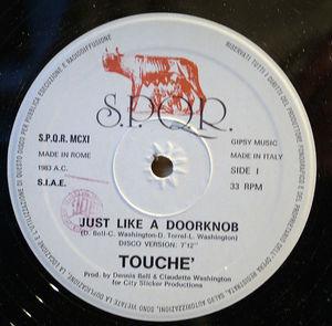 Front Cover Single Touche - Just Like A Doorknob