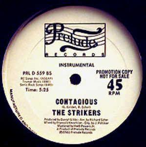 Front Cover Single The Strikers - Contagious