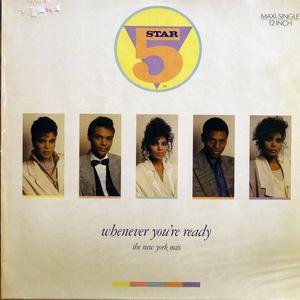 Front Cover Single Five Star - Whenever You're Ready