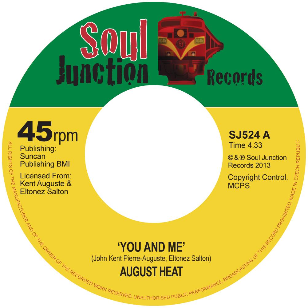 Front Cover Single August Heat - You And Me