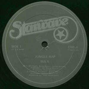 Front Cover Single Sula - Jungle Rap