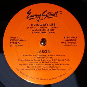 Front Cover Single Jason - Living My Life