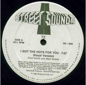 Front Cover Single Tz - I Got The Hots For You