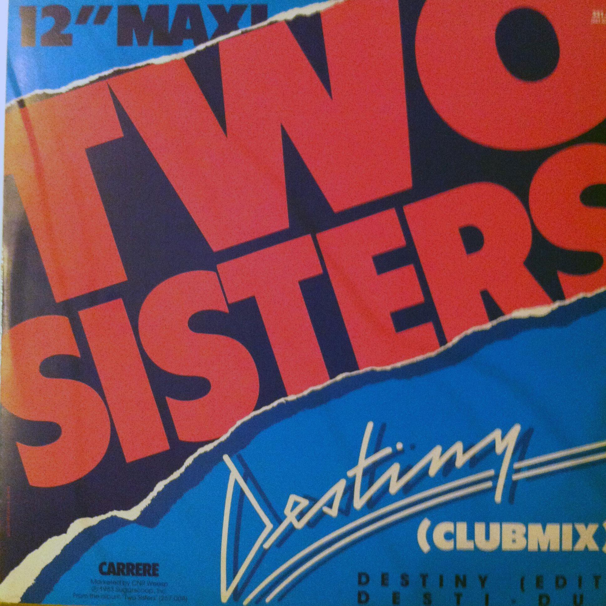 Front Cover Single Two Sisters - Destiny
