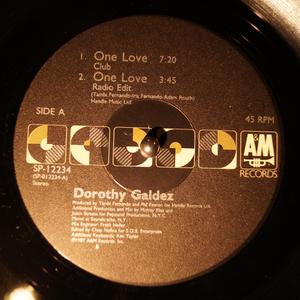 Front Cover Single Dorothy Galdez - One Love