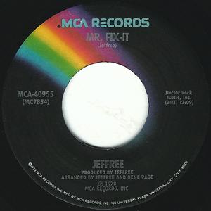 Front Cover Single Jeffree - Mr. Fix-It
