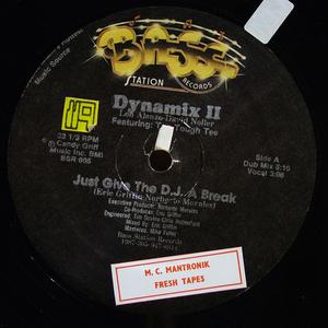 Front Cover Single Dynamix Ii - Just Give The D.J. A Break