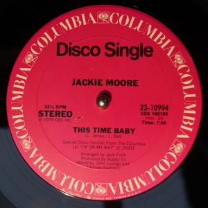 Front Cover Single Jackie Moore - This Time Baby