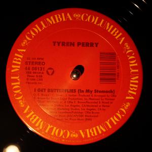 Front Cover Single Tyren Perry - I Get Butterflies (In My Stomach)