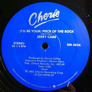 Front Cover Single Jerry Carr - (I'll Be Your) Piece Of The Rock