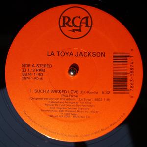 Front Cover Single La Toya Jackson - Such A Wicked Love