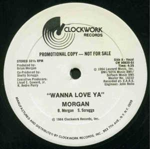 Front Cover Single Morgan - Wanna Love Ya