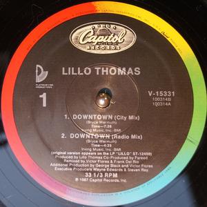 Front Cover Single Lillo Thomas - Downtown