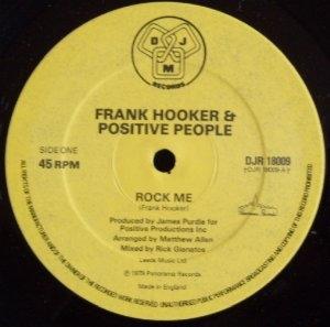 Front Cover Single Frank Hooker & Positive People - Rock Me